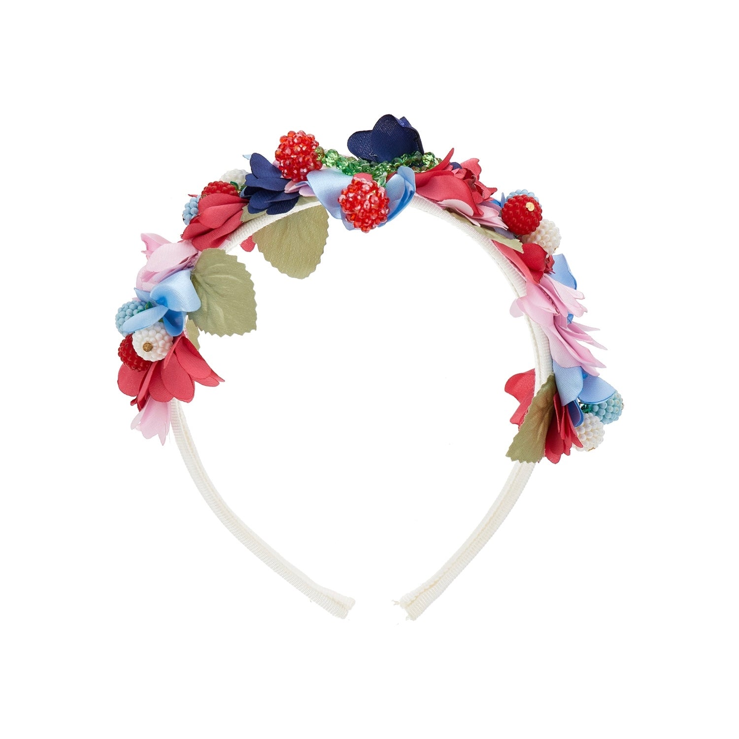 MONNALISA - Fruity Flowers Hairband - Red