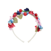 MONNALISA - Fruity Flowers Hairband - Red