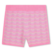 BILLIEBLUSH - Knit Top & Short Set - Stripe