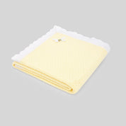 PAZ RODRIGUEZ - Knit Frill Shawl - Yellow