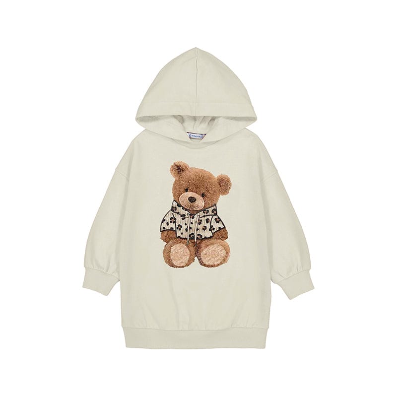 MAYORAL - Bear Pullover Dress - Sand