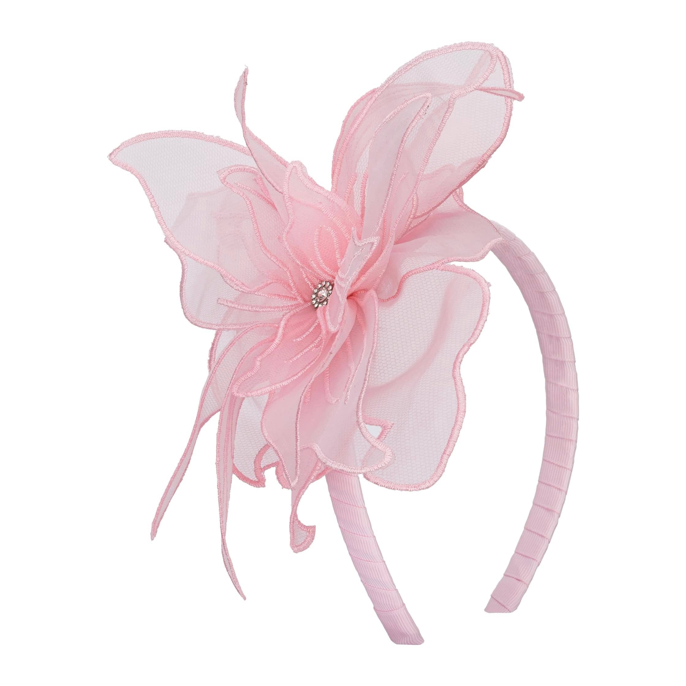 Daga - Ceremony Embellished Hairband- Pink