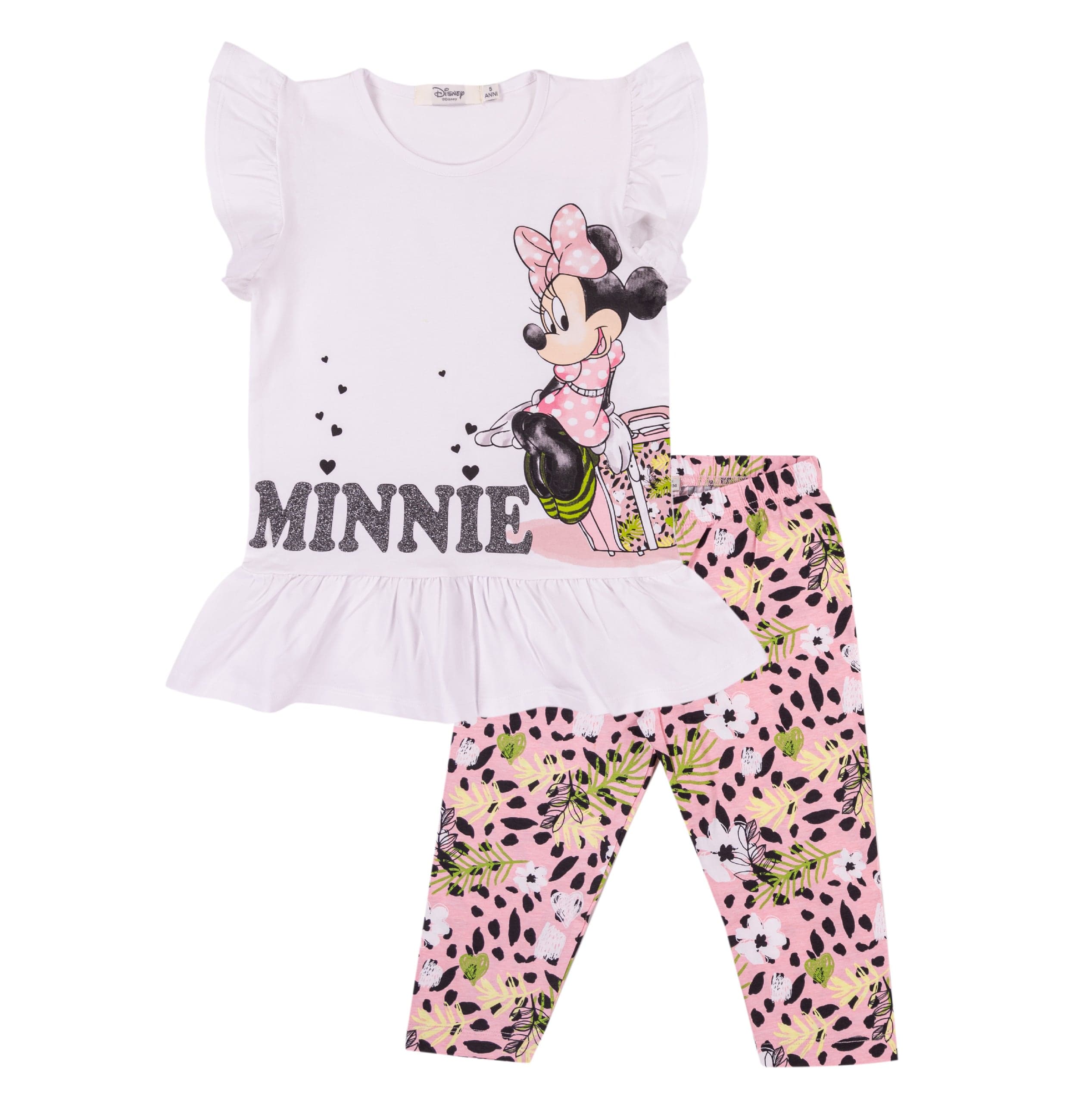 EMC - Disney Minnie Legging Set - White