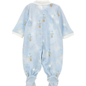 MONNALISA - Hot Air Balloon Babygrow  - Blue