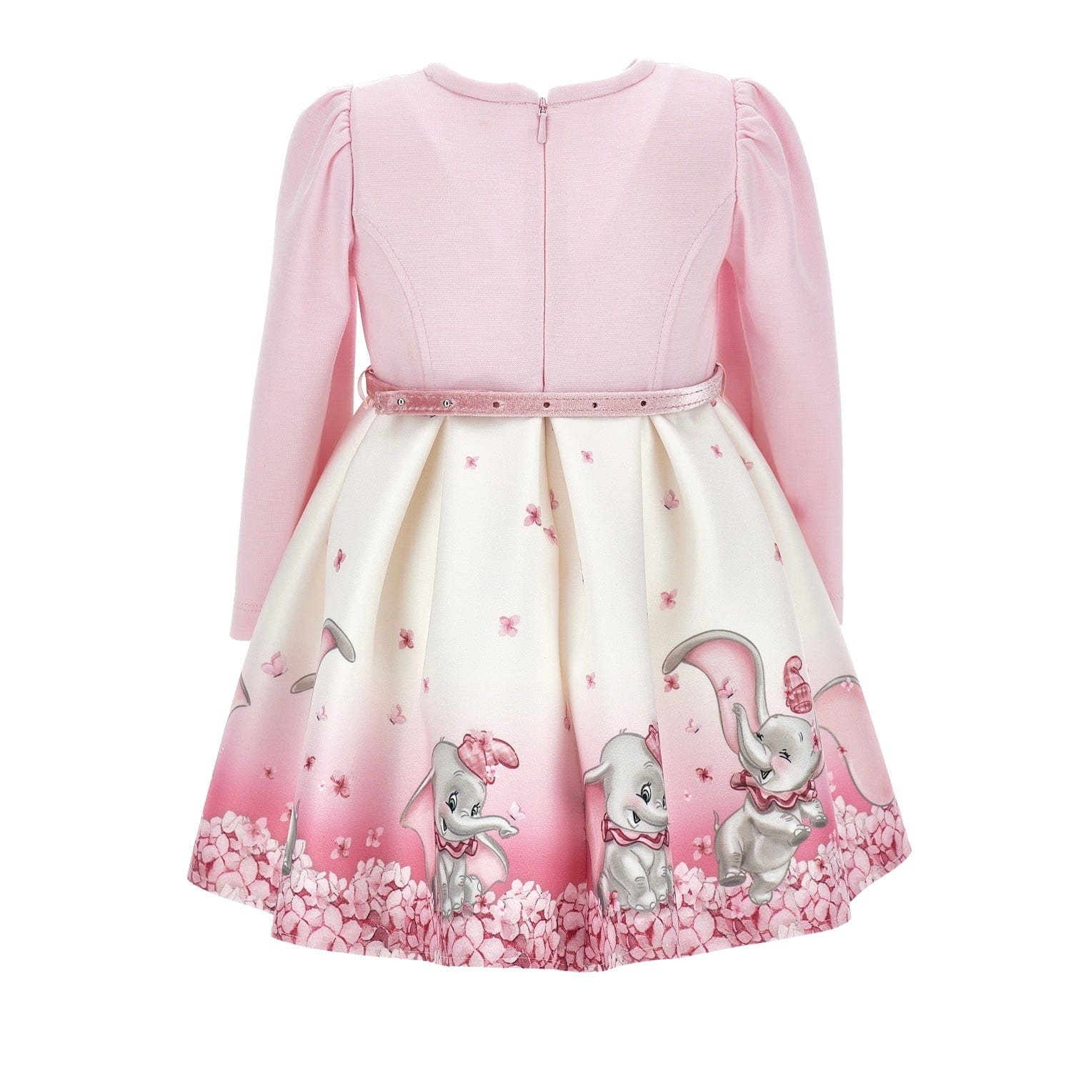 MONNALISA - Dumbo Belted Dress - Pink