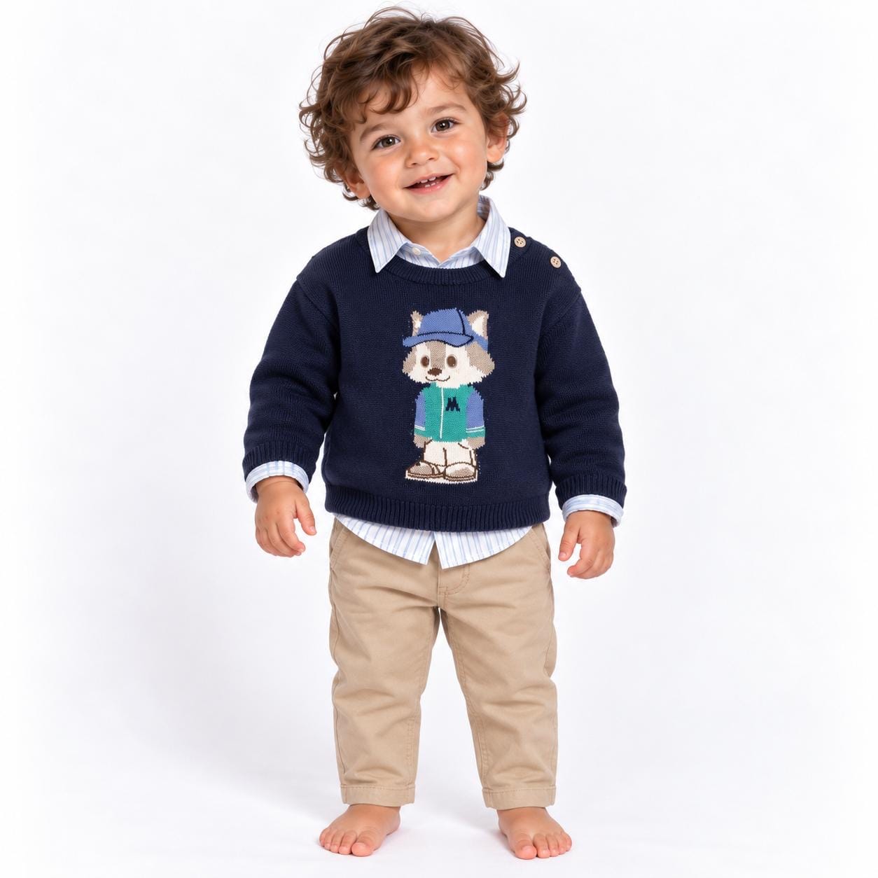 MAYORAL - Three Piece Trouser Set - Navy