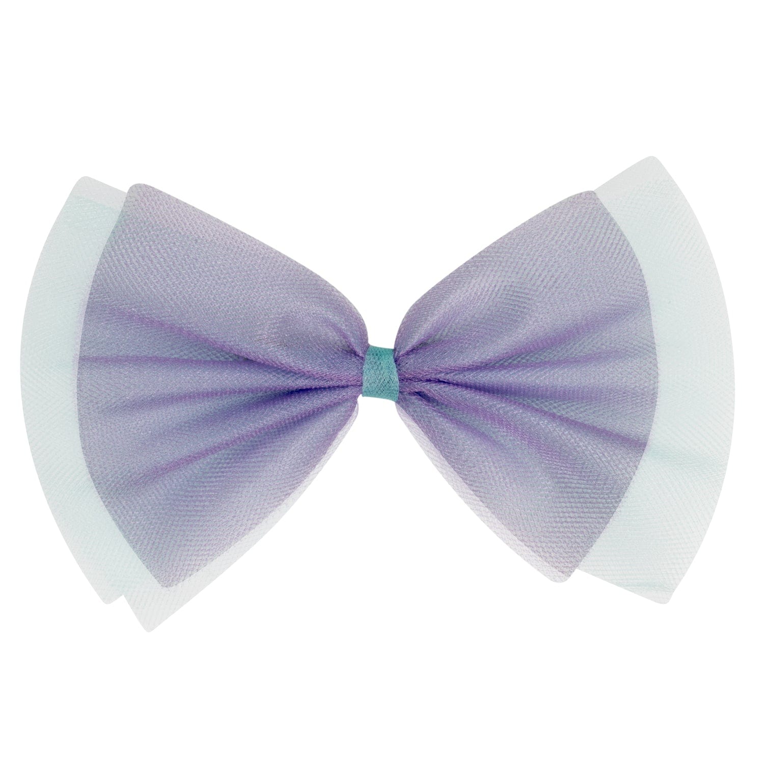 A DEE - Nemia Popping Pastels Tulle Bow Clip - Lilac
