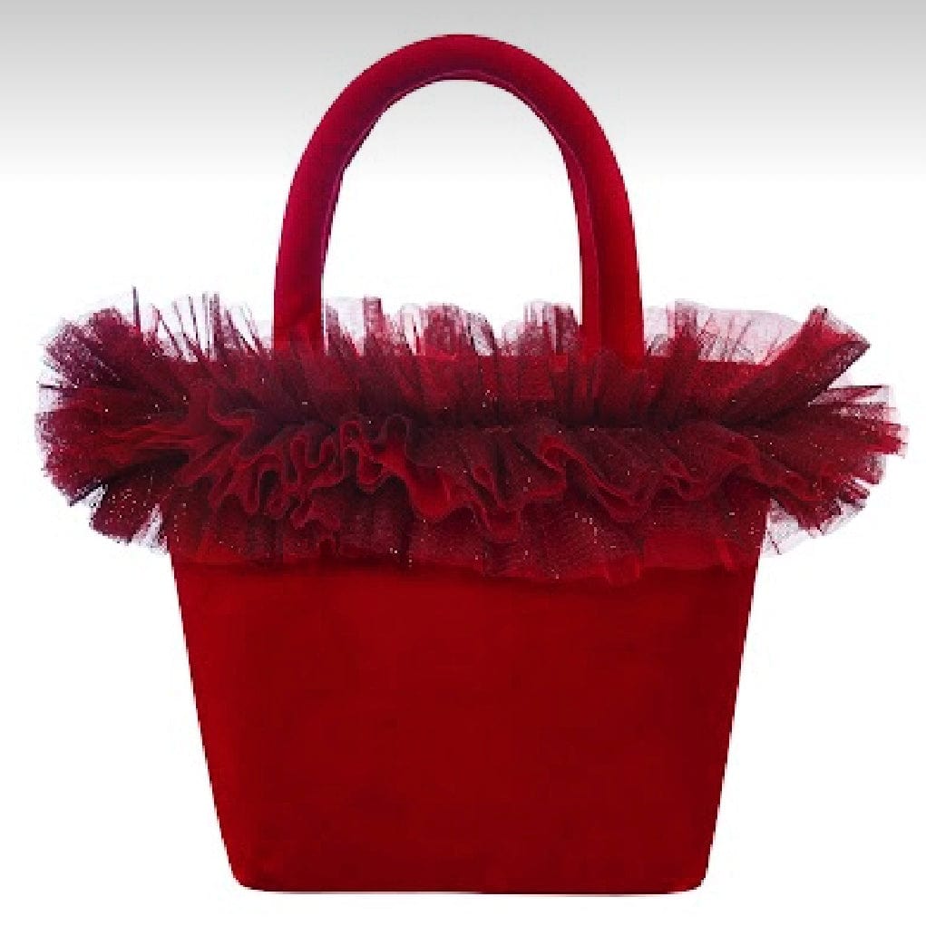 BALLOON CHIC - Velvet Bag - Red