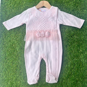 SOFIJA -Bawetna Babygrow - Pink