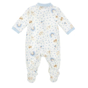 MONNALISA - Bear Babygrow - Blue