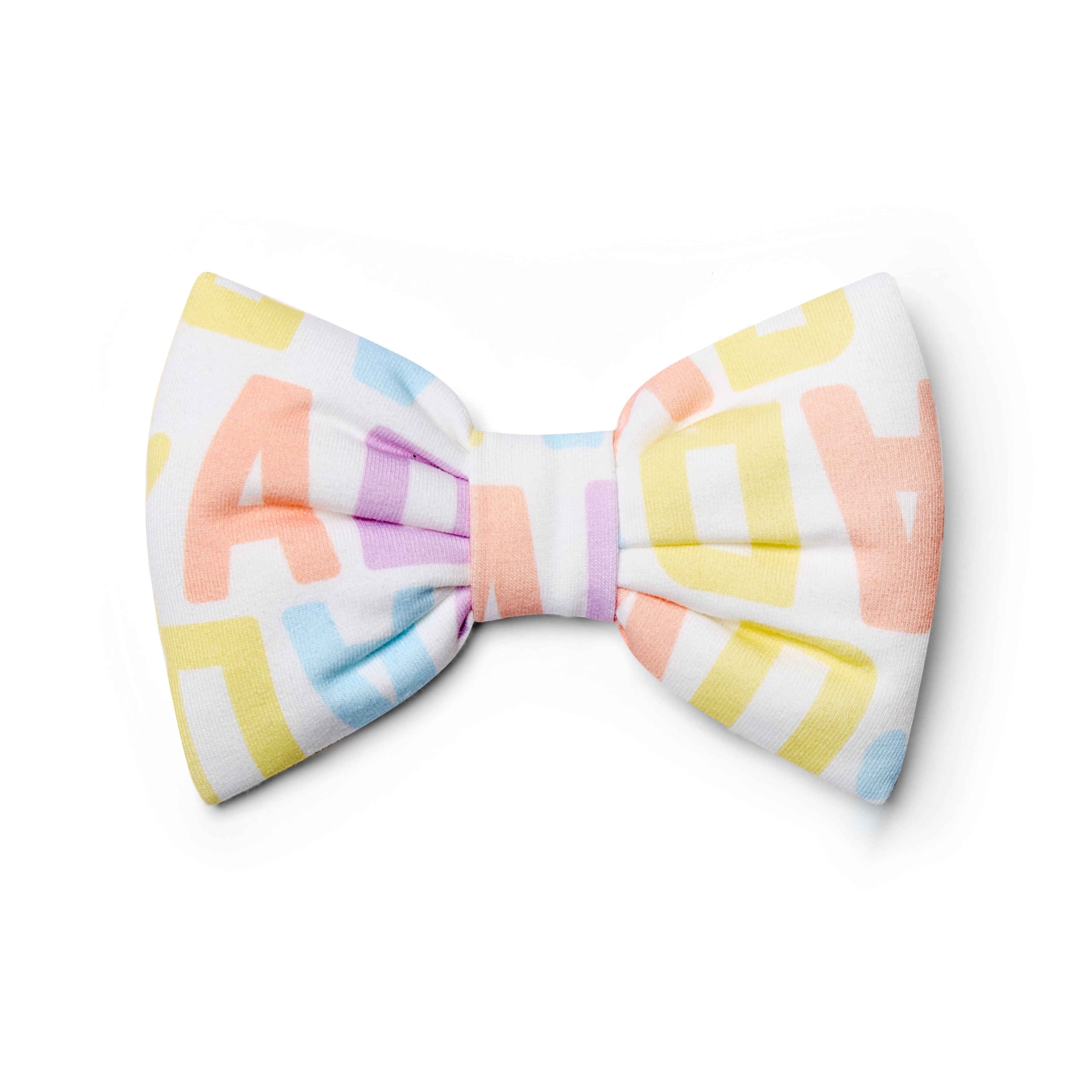 A DEE - Sami Signature Summer Initial Print Hairclip - White