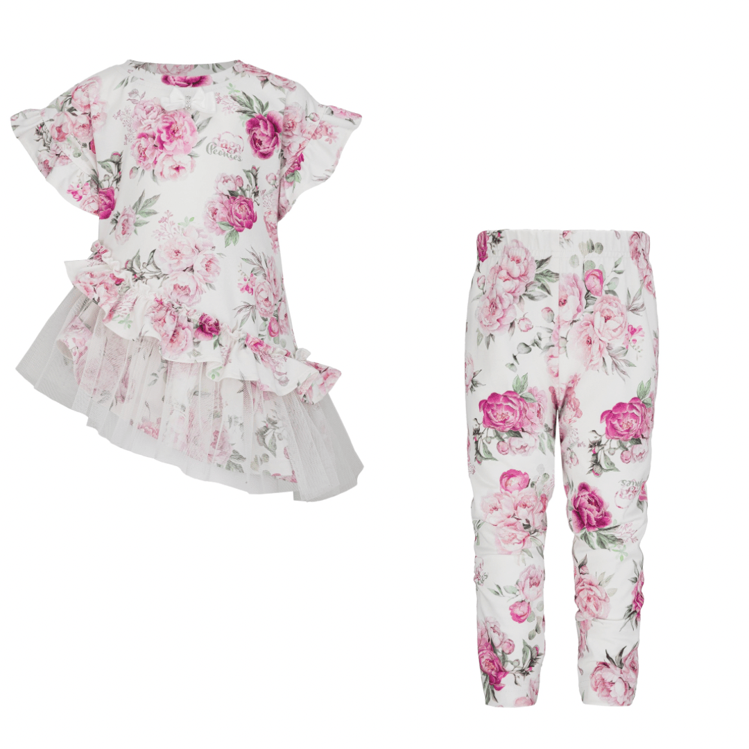 Daga - Blush Harmony Leggings Set - White