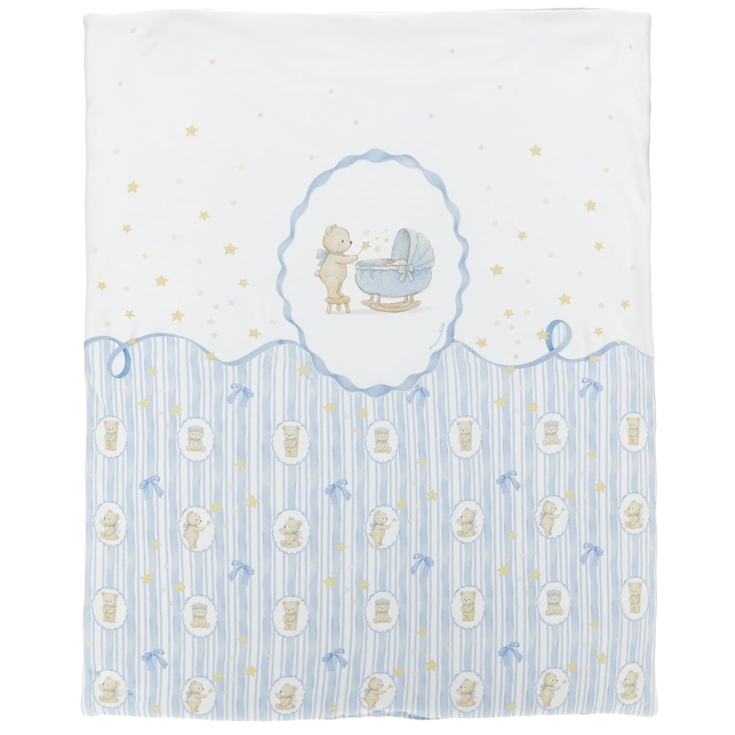 MONNALISA - Teddy Blanket - Blue
