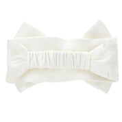 MONNALISA - Rose Bud & Lace Hairband - Ivory