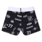 BOSS - Toddler 77 Swim Short Set  - Black