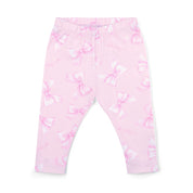 LITTLE A - Perfectly Pink Polly Sweatshirt Legging Set - Pink Blossom