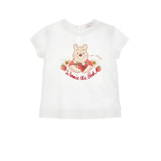 MONNALISA - Winnie The Pooh Bebe Short Set - White