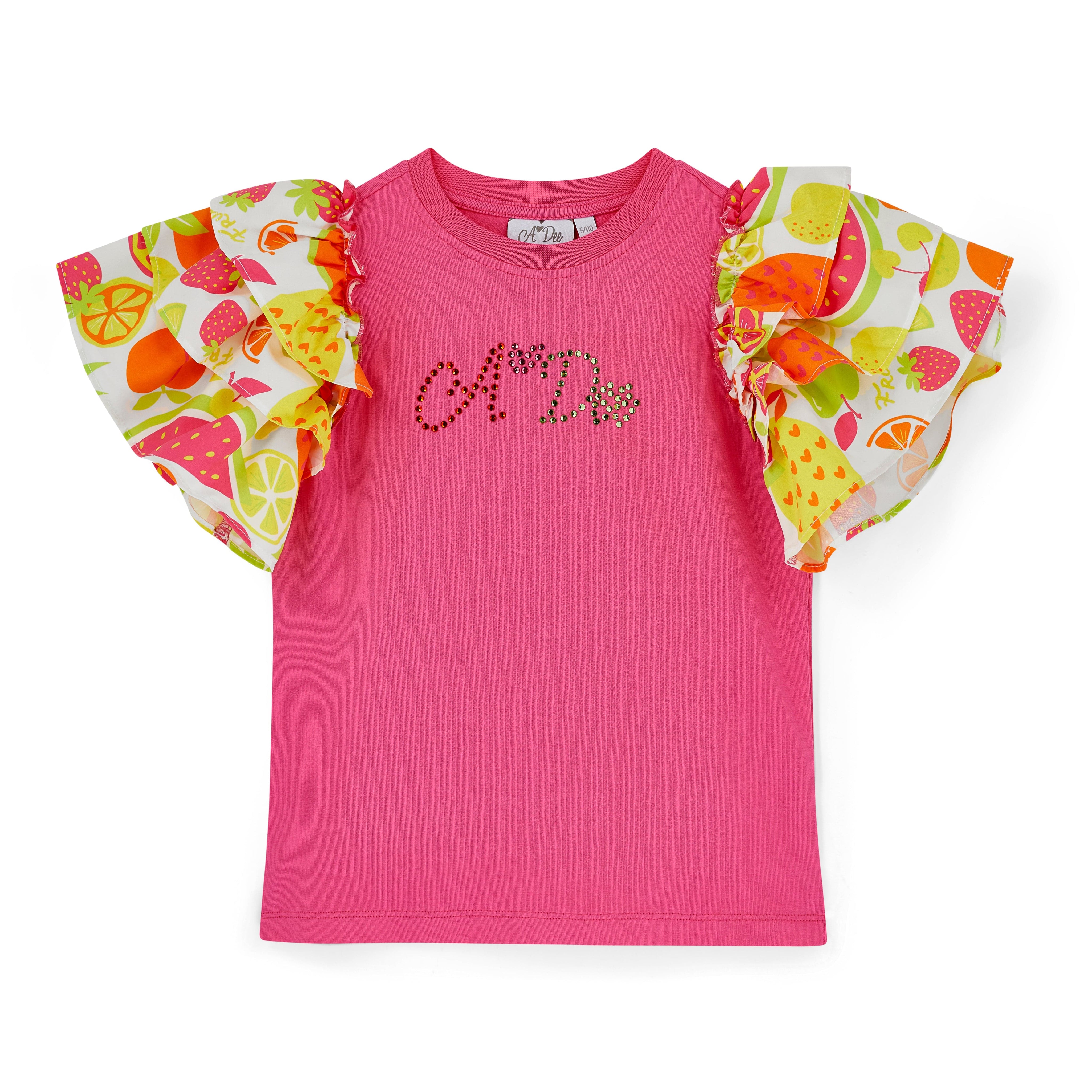 A DEE - Tabitha Tutti Frutti Poly Short Set - Pink