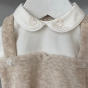 Coccode - Peter Pan Collar Babygrow - Barley