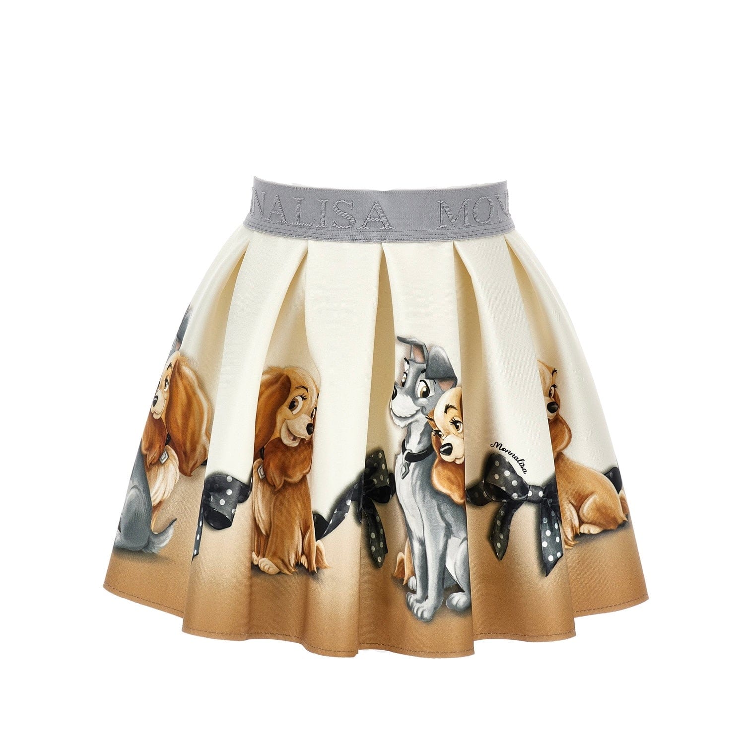 MONNALISA - Lady & The Tramp Skirt Set - Cream