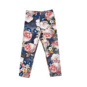 MONNALISA - Roses Legging Set - Navy