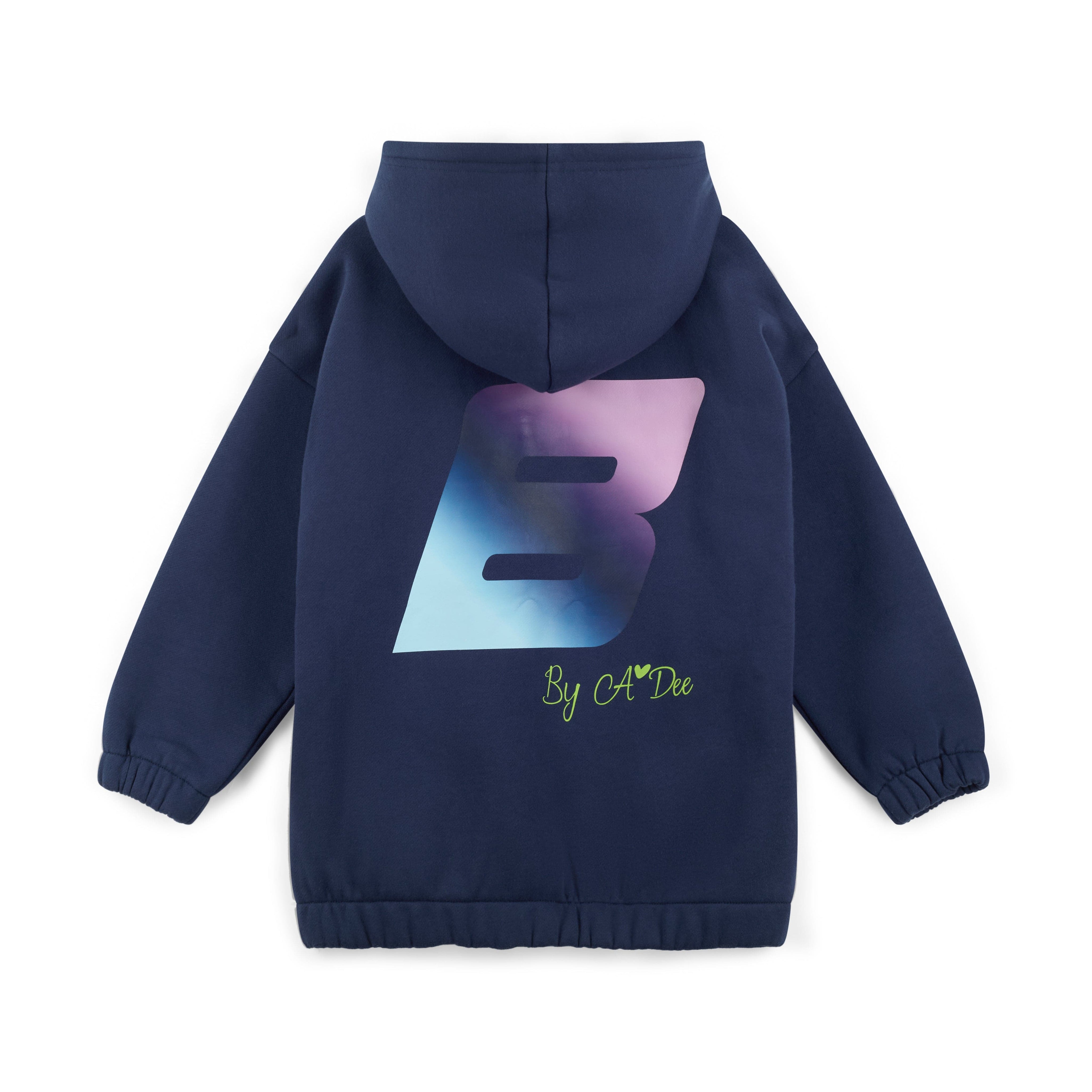BONINI BY A DEE - Oversized Hoodie Sparkle - Blue Navy