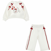 MONNALISA - Dalmatian Tracksuit - Cream