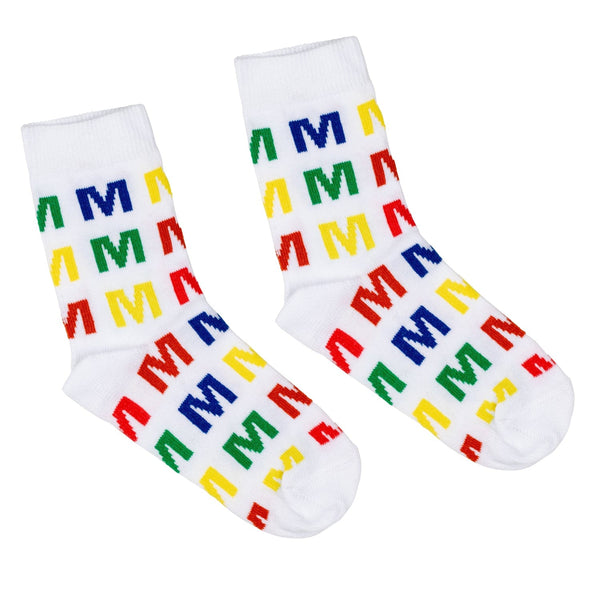 MITCH & SON - Vidal Primary Puzzles 2 Pack Socks - Multi
