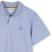 BOSS - Logo Polo  - Blue