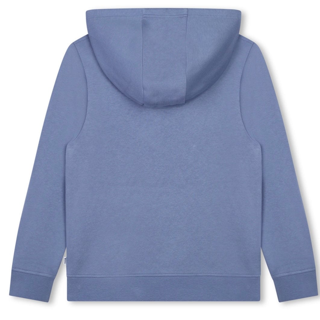 HUGO BOSS - Logo Hoodie -  Blue