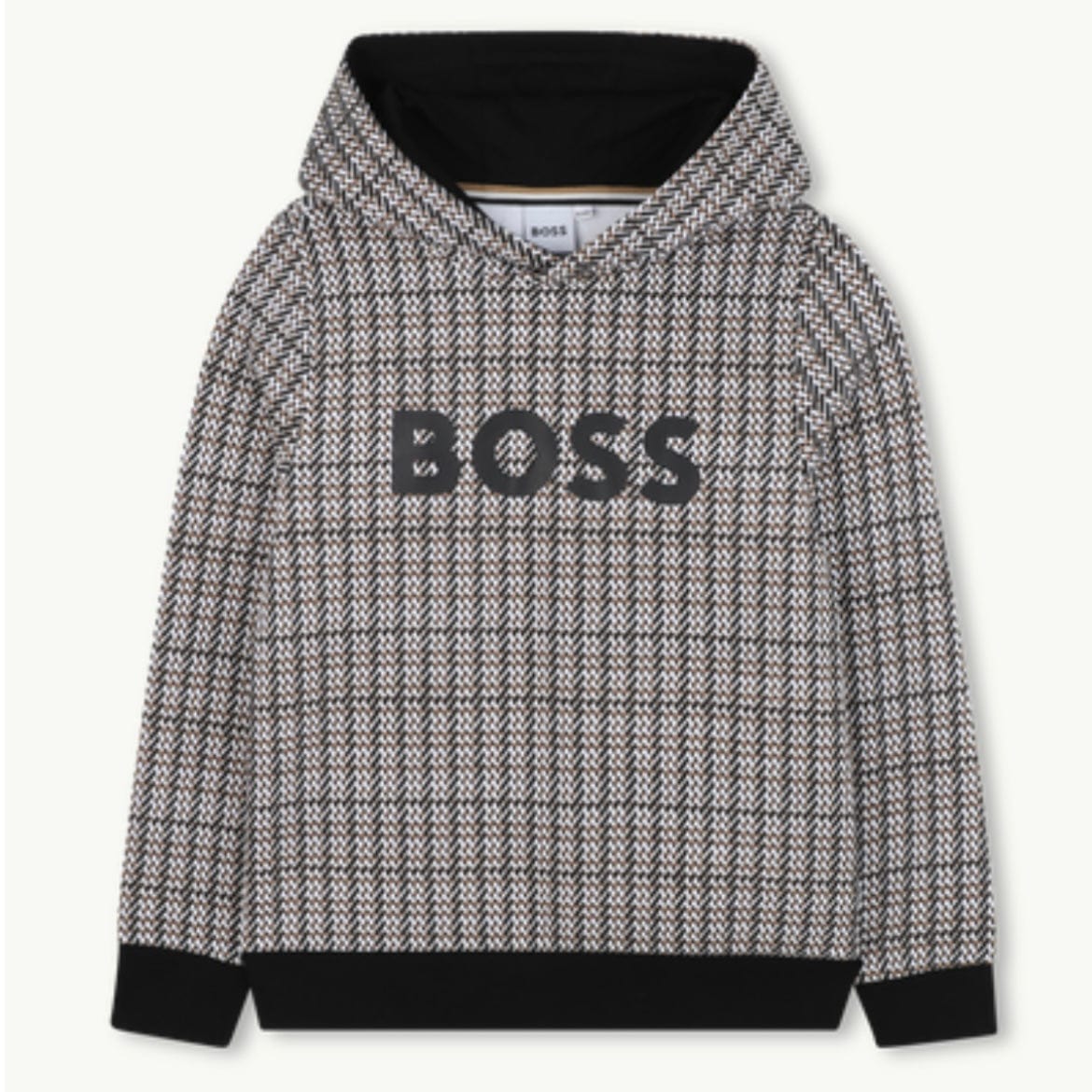 BOSS - Logo Hoodie -  Black