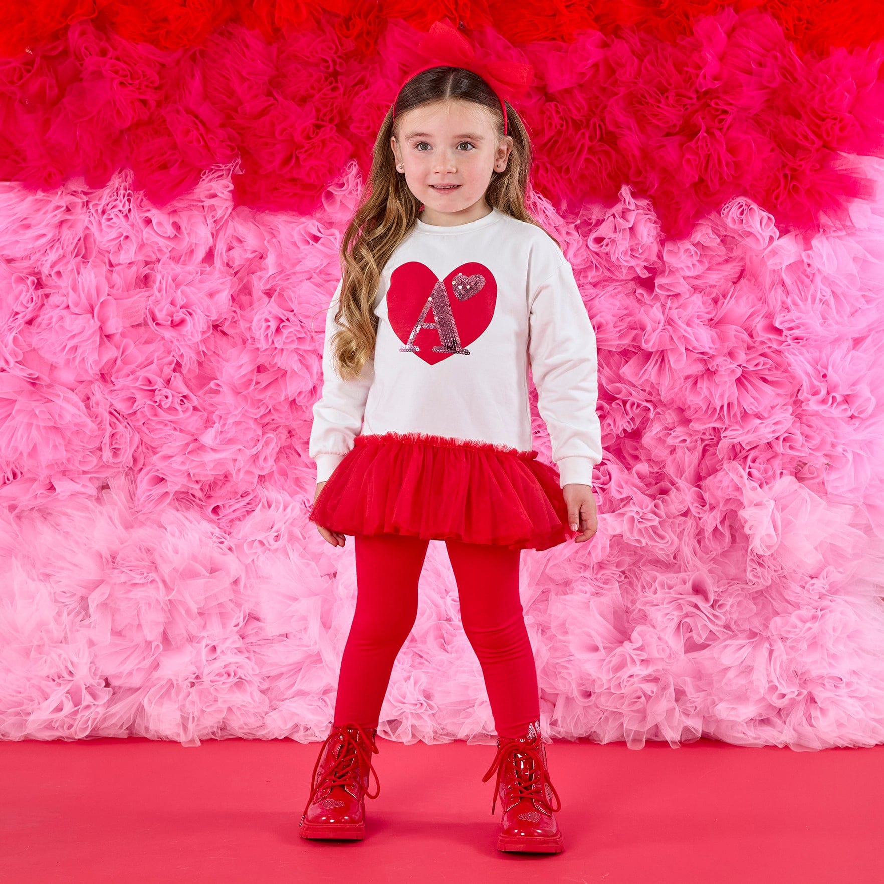 A DEE - Love Story Lucia Tulle Legging Set - Snow White