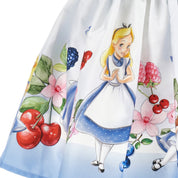 MONNALISA - Alice In Wonderland Skirt Set - Blue