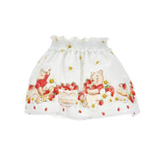 MONNALISA - Winnie The Pooh Skirt Set - White