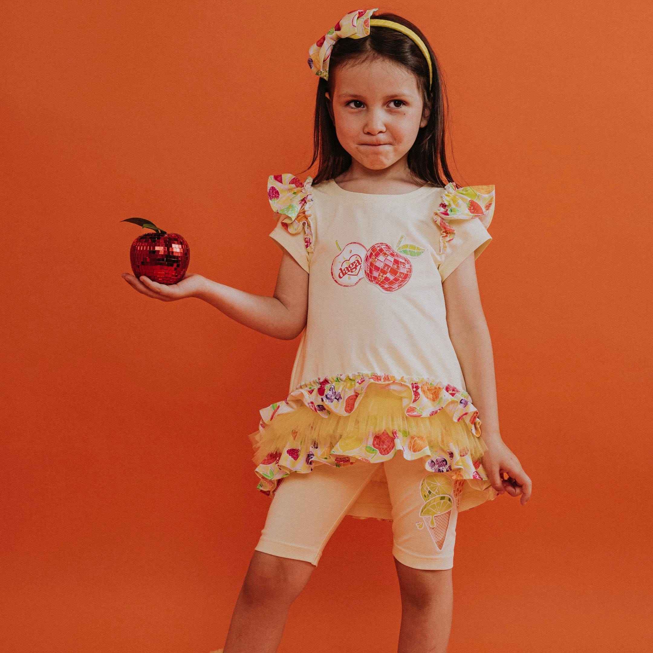 Daga -Tutti Frutti Legging Set - Yellow