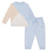 MITCH & SON - Agner Cut & Sew Crewneck Tracksuit - Pale Blue