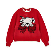 MONNALISA - Dalmatian Blouse, Jumper &  Skirt Set - Red