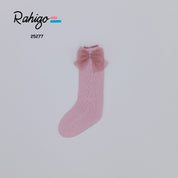Rahigo - Five Piece Skirt Set With Pink Trim  - Pink