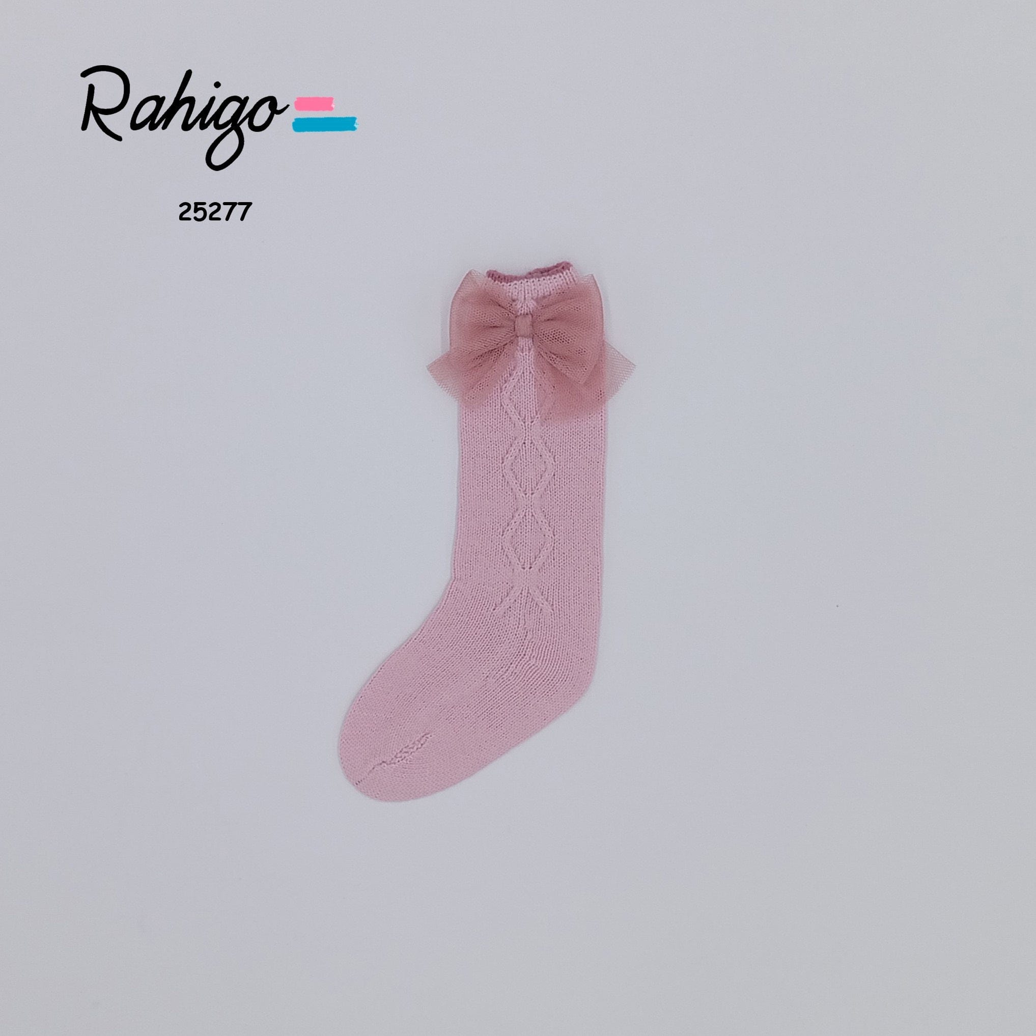 Rahigo - Five Piece Skirt Set With Pink Trim  - Pink