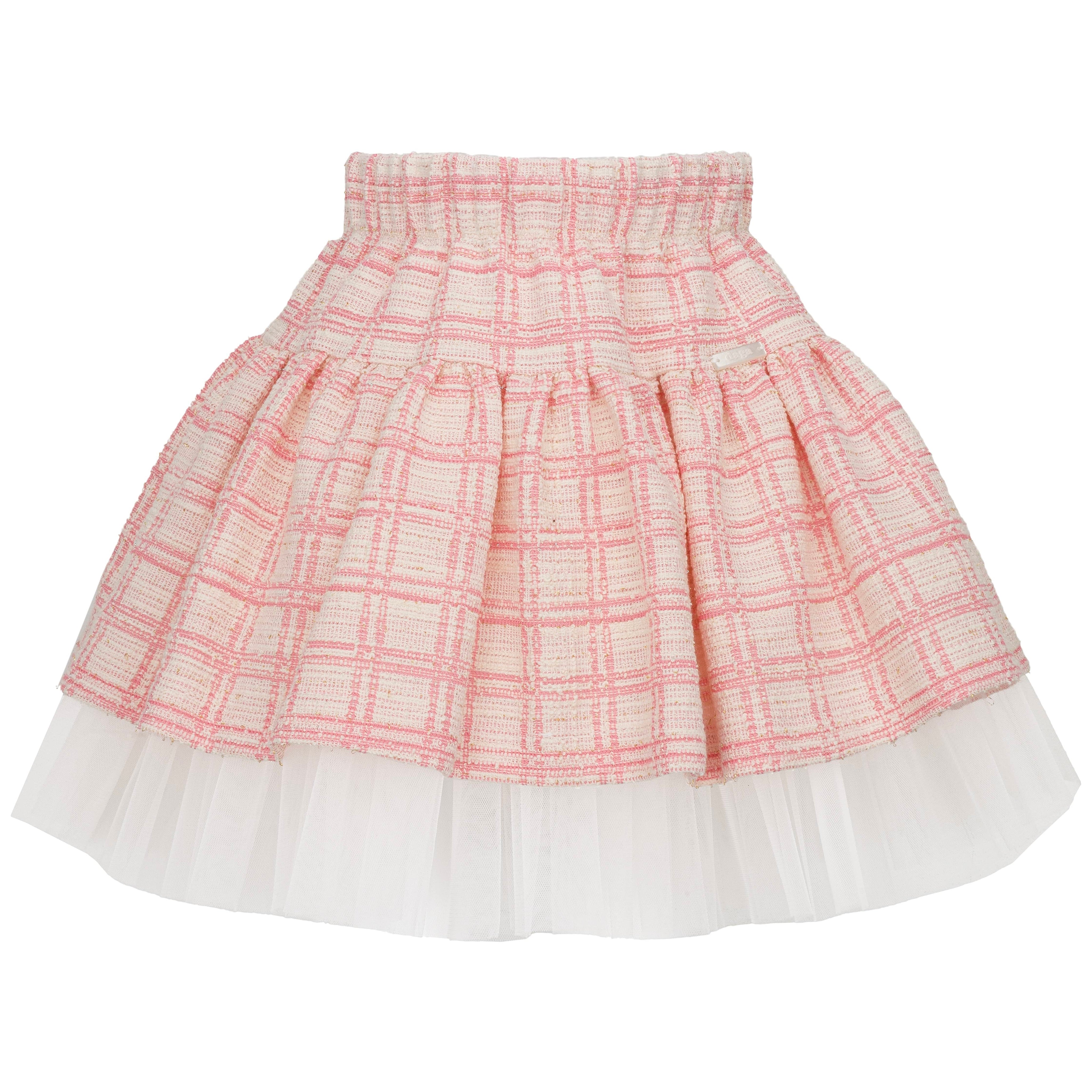 Daga - Mini Lady Two Piece Skirt Set - Pink