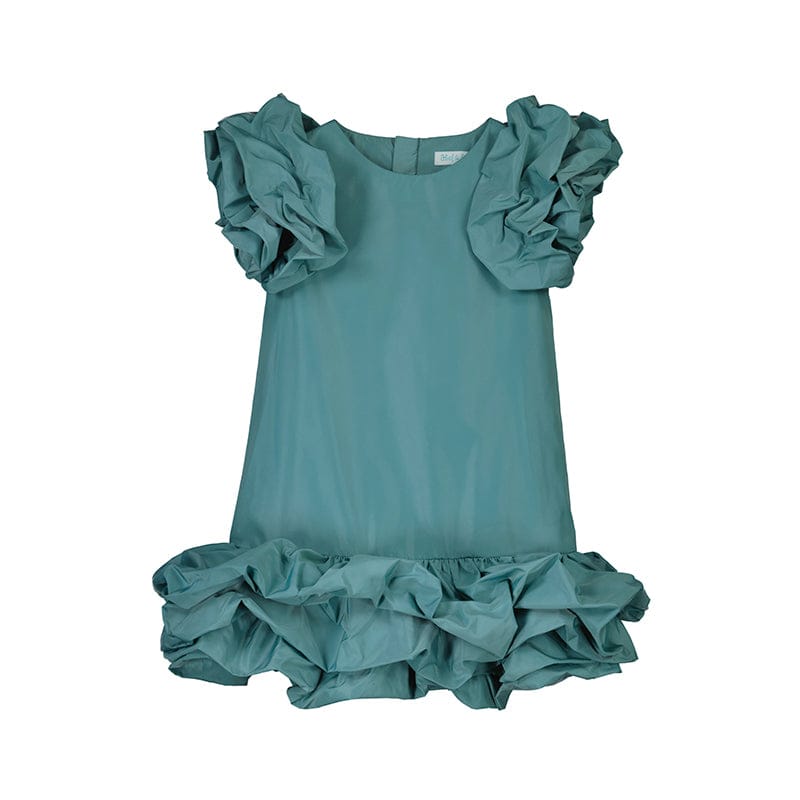 ABEL & LULA - Taffeta Cloud Dress - Aqua