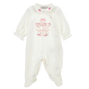 MONNALISA - Carousel Babygrow Three Piece Set - Pink