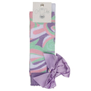 A DEE - Noelle Popping Pastels Print Knee High Socks  - Lilac