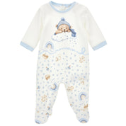 MONNALISA - Bear Two Piece Set - Blue