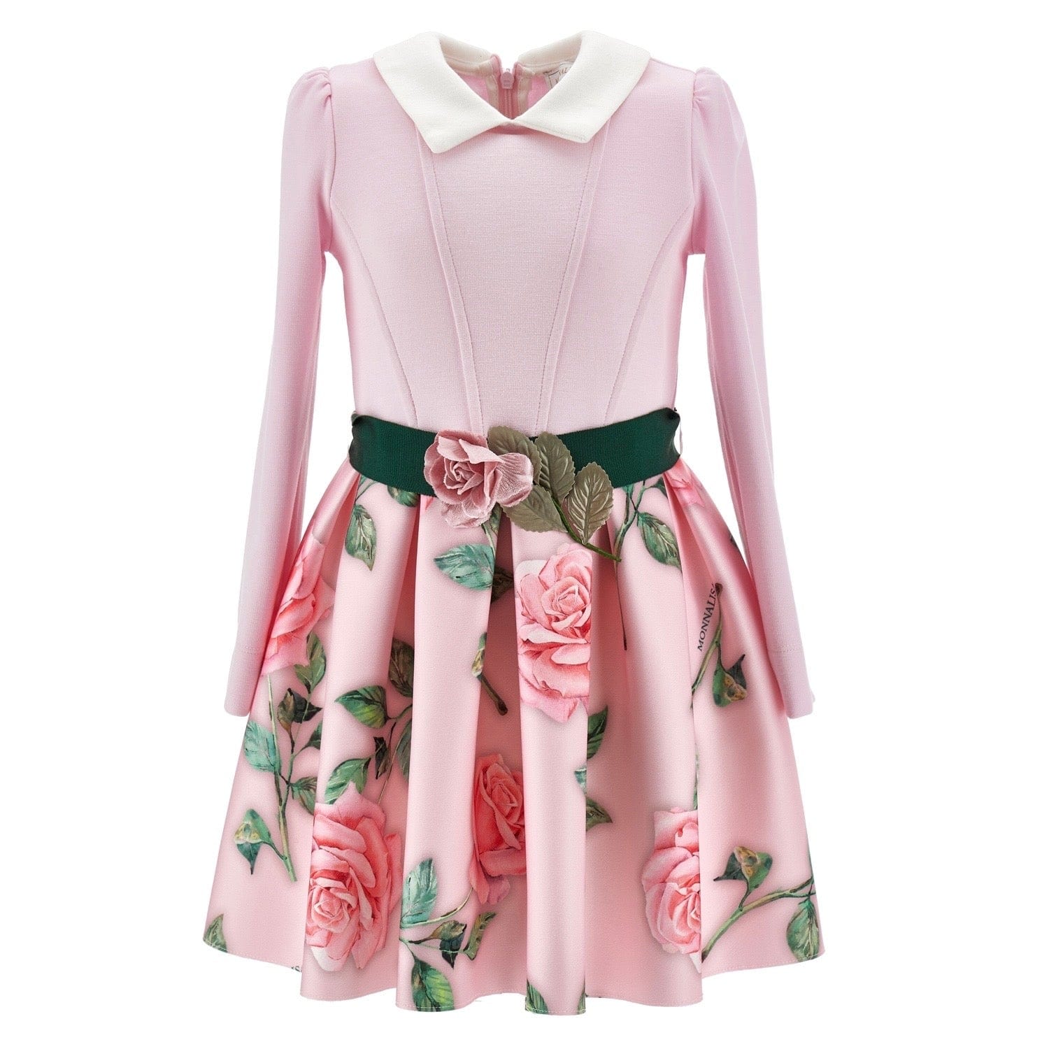 MONNALISA - Rose  Dress - Pink