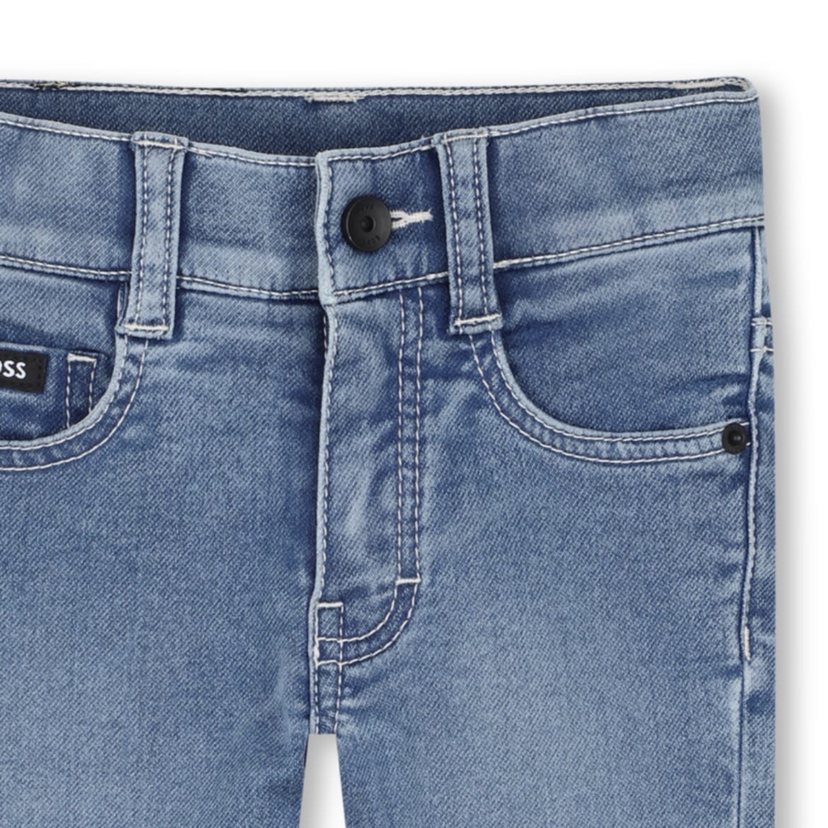 HUGO BOSS - Toddler Denim Jeans - Double Stone Bleach