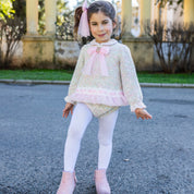 NAXOS - Tweed Baby Dress - Pink