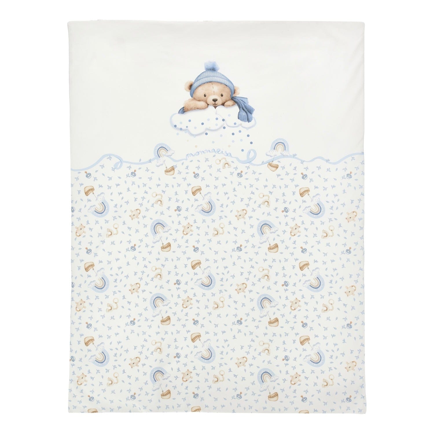 MONNALISA - Bear Two Piece Set - Blue