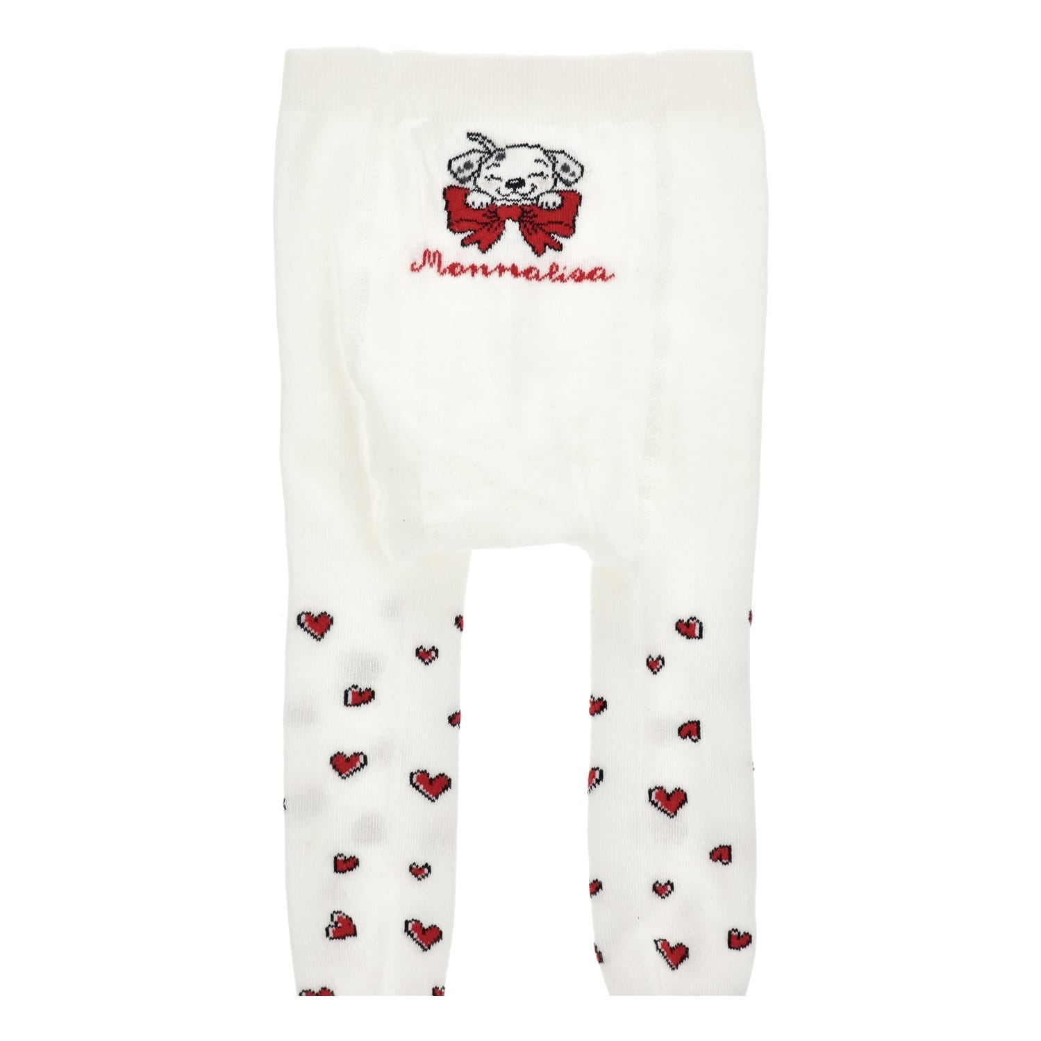 MONNALISA - Dalmatian Tights - Cream