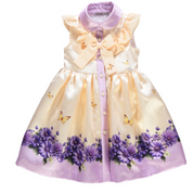 PICCOLA SPERANZA - Easter Blouse Dress - Lemon